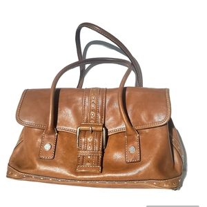 Michael Kors Tan Leather Satchel Purse